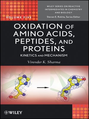cover image of Oxidation of Amino Acids, Peptides, and Proteins
